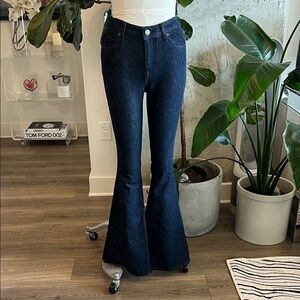 ANTONIO MELANI Dark Blue Flare Jeans